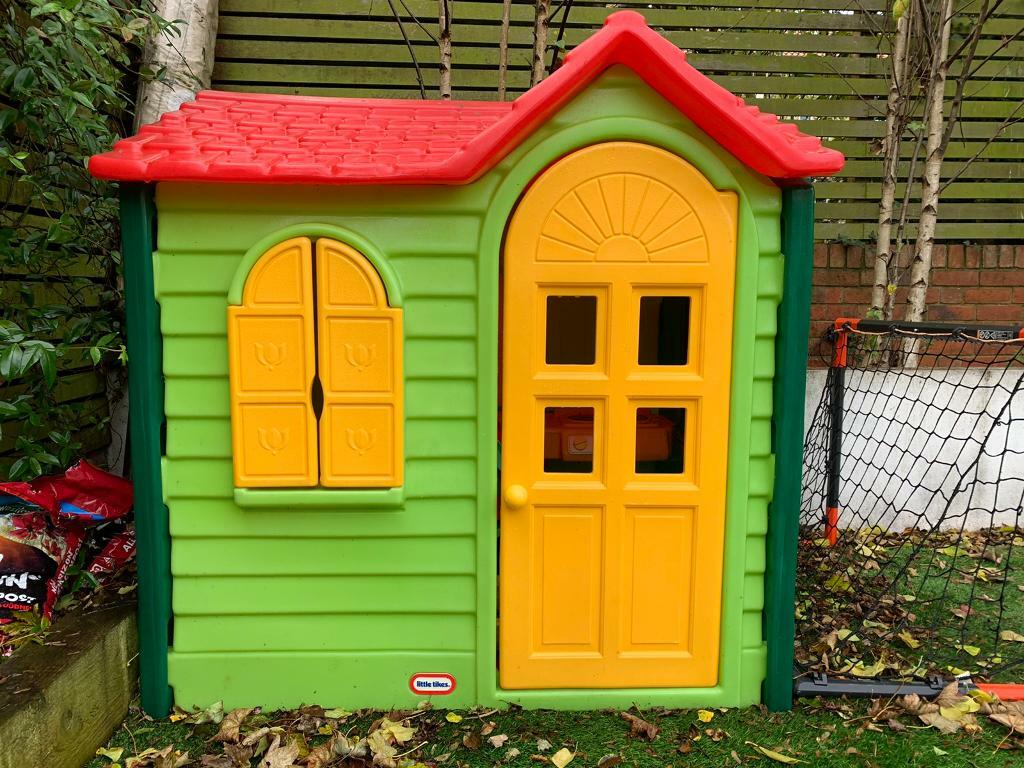 little tikes country cottage green